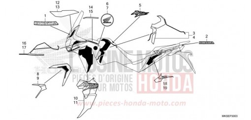 MARKE/STREIFEN (4) CRF1100A4M de 2021
